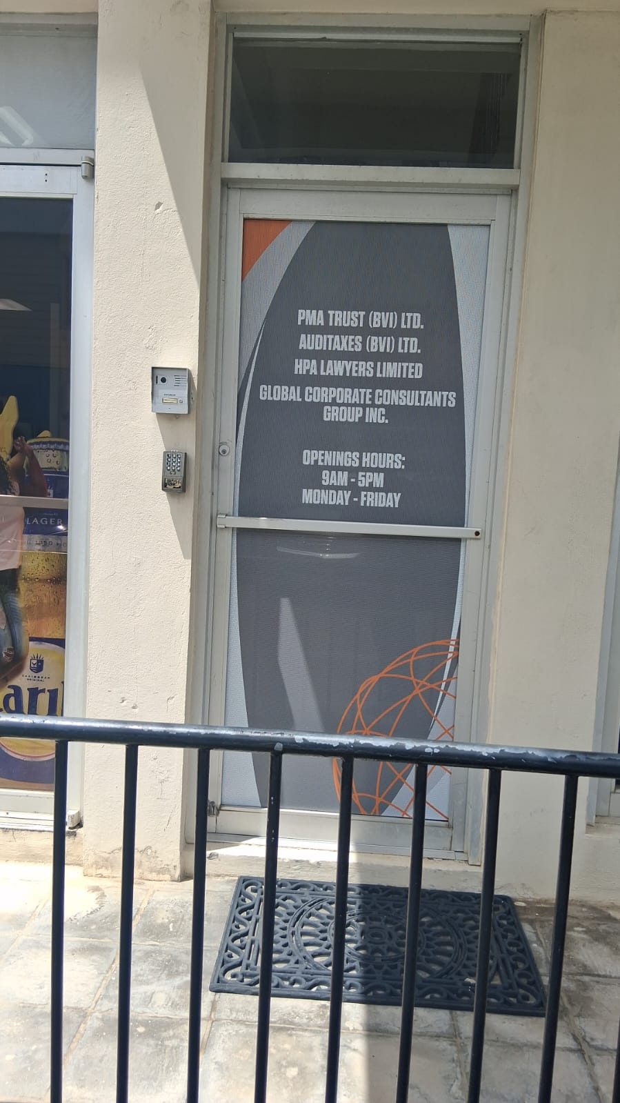 PMA Trust (BVI) Limited, Road Town, Tortola
